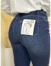 Blugi skinny cu talie înaltă