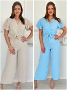Salopetă elegantă și vaporoasă