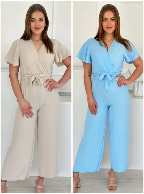 Salopetă elegantă și vaporoasă