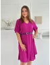 Rochie vaporoasă cu curea