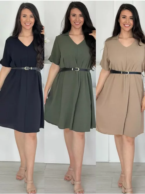 Rochie vaporoasă cu curea