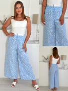 Pantaloni lejeri cu buline