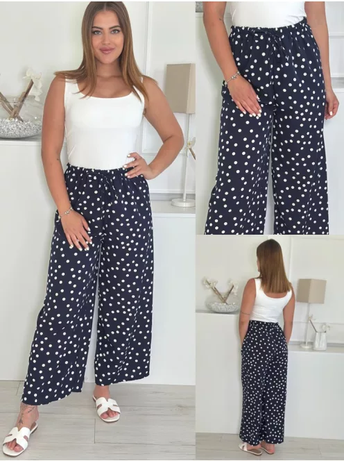 Pantaloni lejeri cu buline