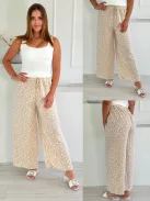Pantaloni lejeri cu buline