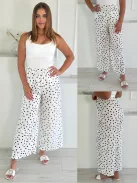 Pantaloni lejeri cu buline