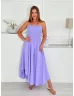 Salopetă elegantă, lejeră, fără bretele