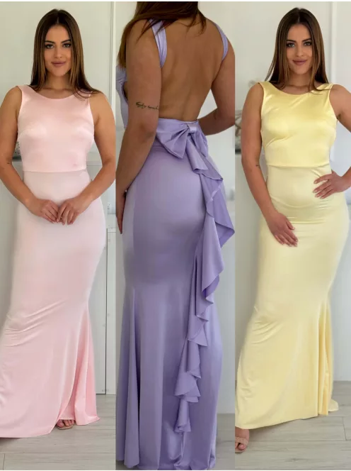Rochie din lycra de calitate premium, mulată, tip sirenă, din material elastic și lucios, cu cupe buretate. (Recomandată pentru mărimile XS-M.)