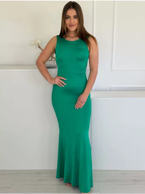 Rochie din lycra de calitate premium, mulată, tip sirenă, din material elastic și lucios, cu cupe buretate. (Recomandată pentru mărimile XS-M.)