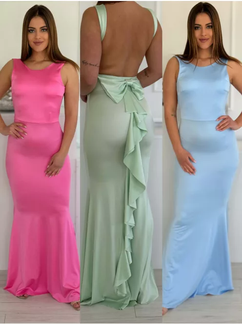 Rochie din lycra de calitate premium, mulată, tip sirenă, din material elastic și lucios, cu cupe buretate. (Recomandată pentru mărimile XS-M.)