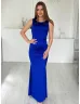   Rochie din lycra de calitate premium, mulată, tip sirenă, din material elastic și lucios, cu cupe buretate. (Recomandată pentru mărimile XS-M.)