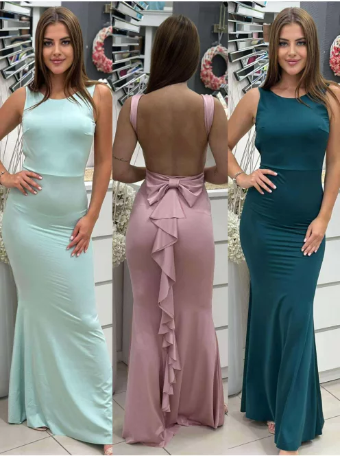 Rochie din lycra de calitate premium, mulată, tip sirenă, din material elastic și lucios, cu cupe buretate. (Recomandată pentru mărimile XS-M.)
