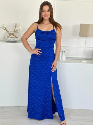 Rochie de ocazie decorată cu pietre