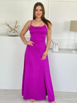Rochie de ocazie decorată cu pietre