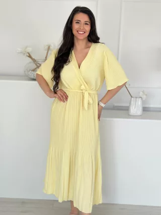 Rochie elegantă plisată