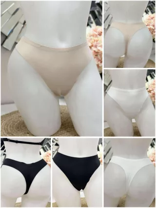   Chilot tanga confortabil, fără cusături, din microfibră, extra elastic