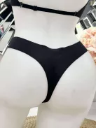 Chilot tanga confortabil, fără cusături, din microfibră, extra elastic