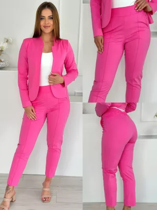 Pantaloni eleganți cu dungă cusută