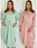 Rochie din bumbac cu buzunare