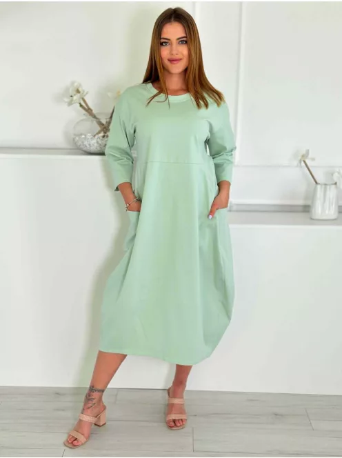 Rochie din bumbac cu buzunare