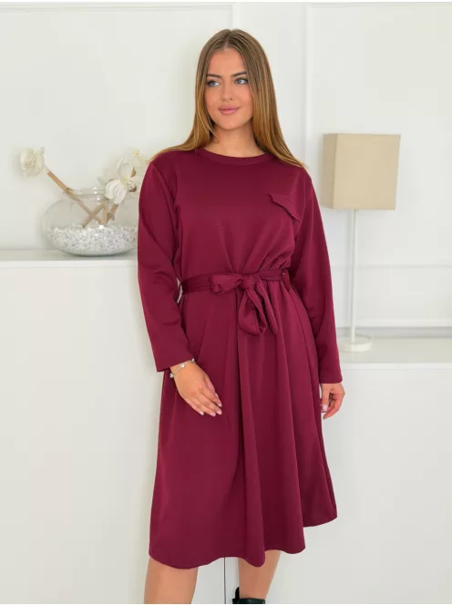 Rochie vaporoasă cu cordon