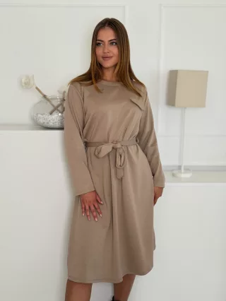 Rochie vaporoasă cu cordon
