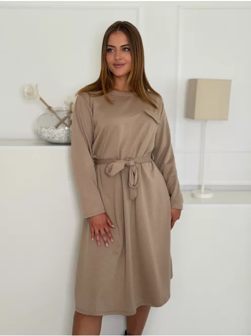 Rochie vaporoasă cu cordon