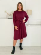 Rochie vaporoasă cu cordon