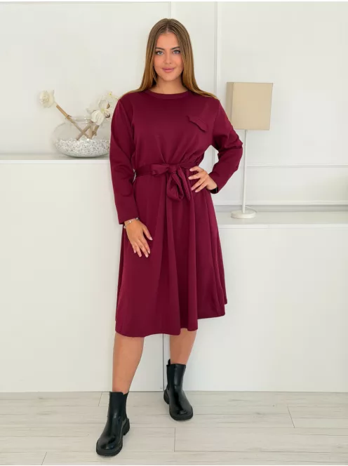 Rochie vaporoasă cu cordon