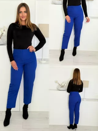 Pantaloni cocheți cu talie înaltă