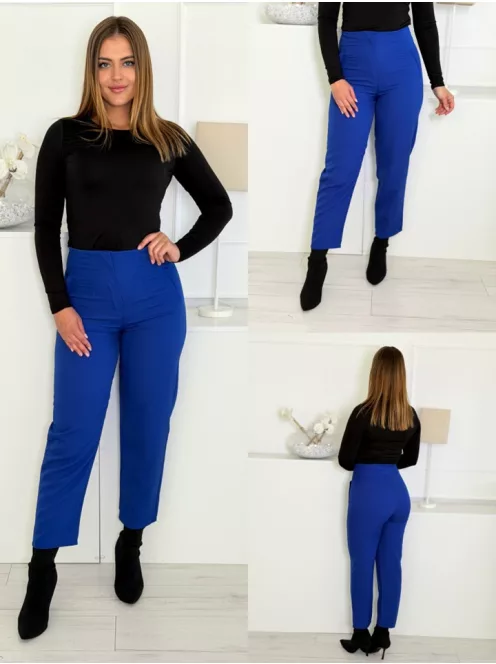 Pantaloni cocheți cu talie înaltă