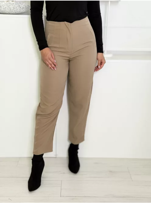 Pantaloni cocheți cu talie înaltă