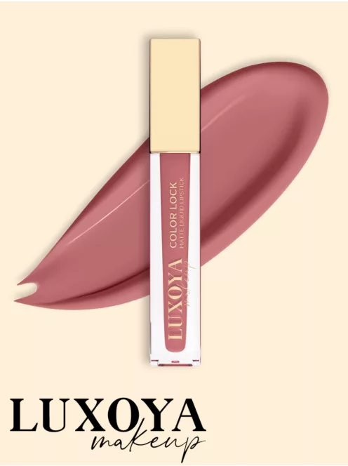 Luxoya matt folyékony rúzs – Pasztellrózsaszín
