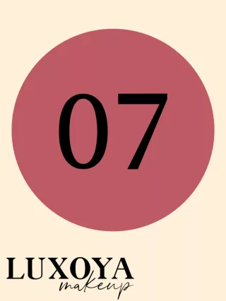 Luxoya matt folyékony rúzs – Rózsaszín