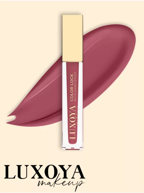 Luxoya matt folyékony rúzs – Mályva