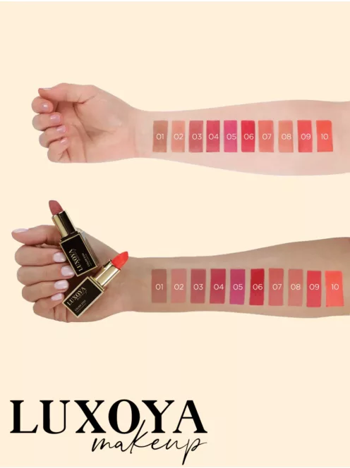 Luxoya matt rúzs – Karamell