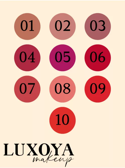 Luxoya matt rúzs – Mézbarack