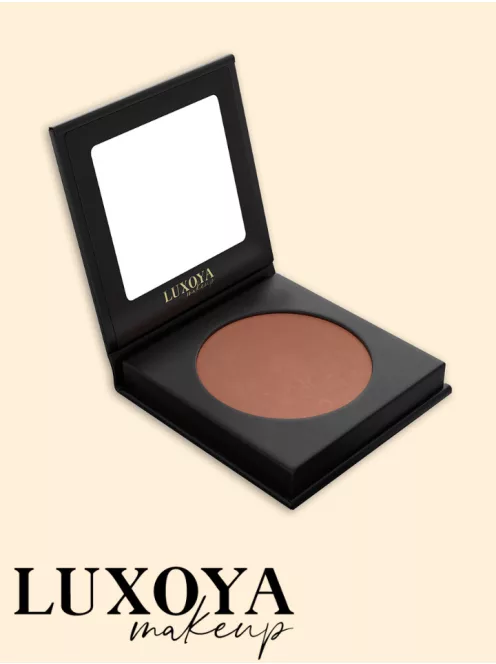 Luxoya pirosító púder - Barna árnyalat
