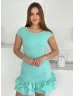 Rochie elegantă cu volane