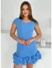 Rochie elegantă cu volane