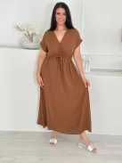 Rochie cu croi lejer și cordon