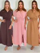 Rochie lejeră cu talie elastică
