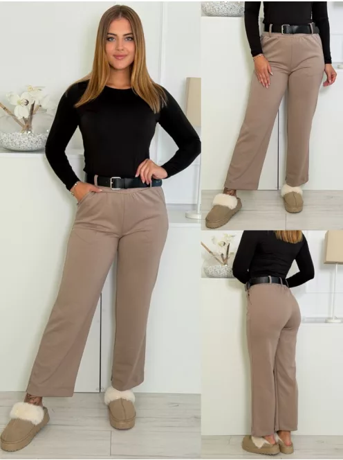 Pantaloni moi și confortabili, cu curea