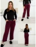 Pantaloni moi și confortabili, cu curea