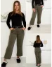 Pantaloni moi și confortabili, cu curea