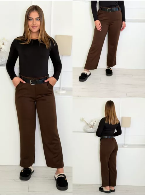 Pantaloni moi și confortabili, cu curea