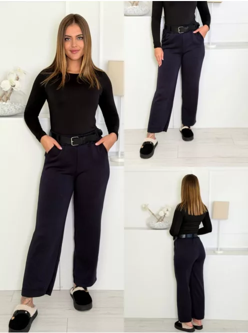 Pantaloni moi și confortabili, cu curea