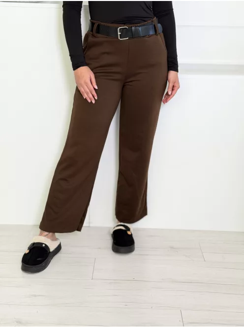 Pantaloni moi și confortabili, cu curea
