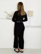 Pantaloni moi și confortabili, cu curea