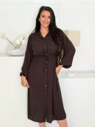 Rochie vaporoasă cu cordon