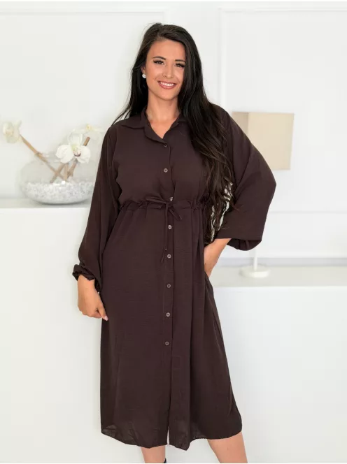 Rochie vaporoasă cu cordon